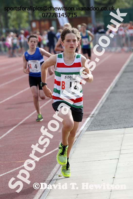 Boys under-15s, Northern Road Relays, Blackpool. Photo: David T. Hewitson/Sports for All Pics